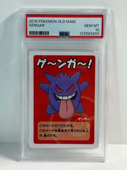 Gengar 2019 Pokemon Old Maid PSA 10 Japanese Promo Card GEM MINT Rare - Image 1
