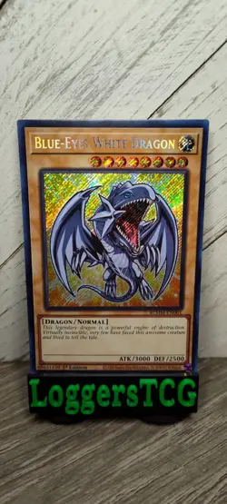 Yu-Gi-Oh! Blue-Eyes White Dragon / BLMM EN001 1st Edition NM - Image 1