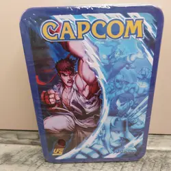 Capcom Jasco CCG Ryu Metal Tin New Sealed Collectible Card Game UFS - Image 1