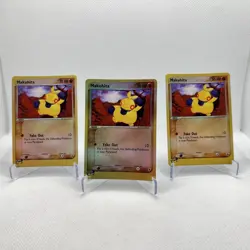 (1x) EX Ruby & Sapphire Makuhita 58/109 Reverse Holo Pokemon Card LP - Image 1