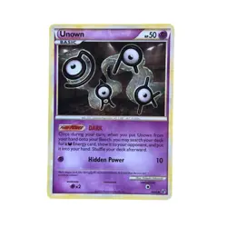 Pokemon Unown Dark Basic 40/90 BW Base Set CCG TCG Card 2010 - Image 1