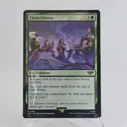 MTG Elven Chorus The Lord of the Rings: Tales of... - Image 1