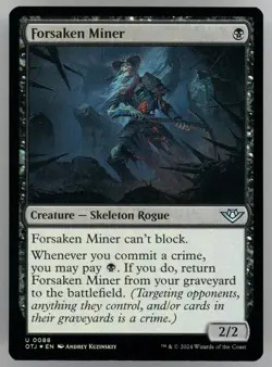 Forsaken Miner Outlaws of Thunder Junction Foil - Image 1