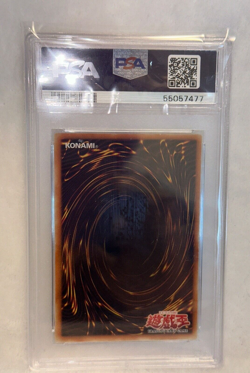 Yugioh FLAME SWORDSMAN LOB-003 Asian English 1st Ed Super Rare PSA 10 - Image 4