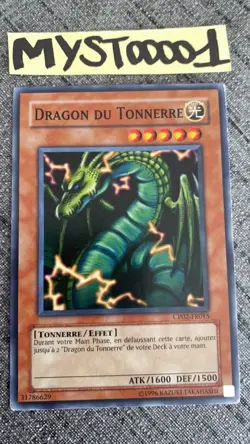 Carte Yu-gi-oh! Dragon Du Tonnerre CP02-FR015 Francais Occasion - Image 1