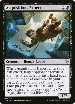 1x Acquisitions Expert - NM English MTG - Zendikar Rising - Image 1
