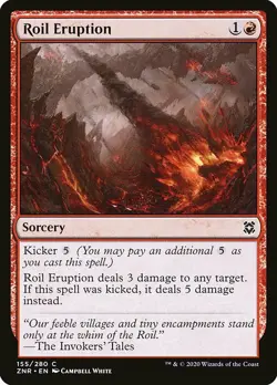 1x Roil Eruption - NM English MTG - Zendikar Rising - Image 1