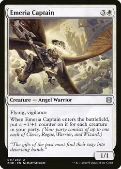 1x Emeria Captain - NM English MTG - Zendikar Rising - Image 1