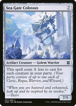 1x Sea Gate Colossus - NM English MTG - Zendikar Rising - Image 1