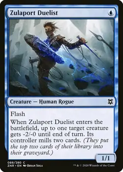 1x Zulaport Duelist - NM English MTG - Zendikar Rising - Image 1
