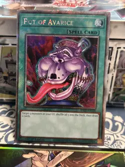 Pot of Avarice (Platinum Secret Rare) RA03-EN160 Quarter Century Bonanza 1st... - Image 1