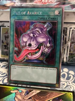 Pot of Avarice (Platinum Secret Rare) RA03-EN160 Quarter Century Bonanza 1st... - Image 5
