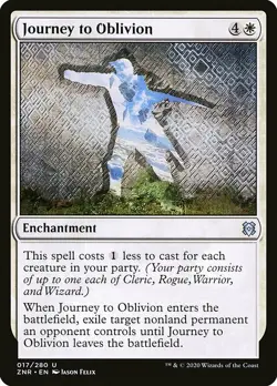 1x Journey to Oblivion - NM English MTG - Zendikar Rising - Image 1