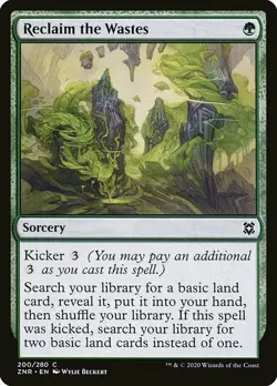1x Reclaim The Wastes - NM English MTG - Zendikar Rising - Image 1