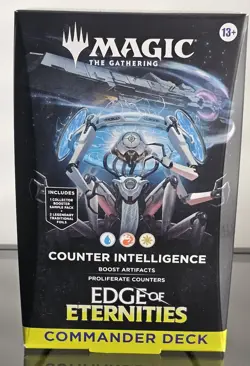 MTG: Counter Intelligence - Edge Of Eternities - Sealed Commander - Magic - Image 1