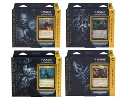 Magic: The Gathering Warhammer 40k Collectors Commander Deck - Set of 4 195166173443 - Image 1