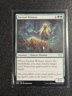 Double Masters 2022 Eternal Witness #145 NM - Image 1