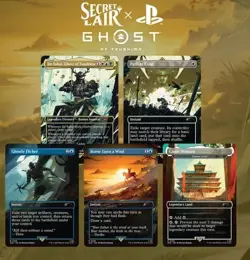 Magic Secret Lair x Ghost of Tsushima NON-FOIL Edition MTG Playstation PRESALE - Image 2
