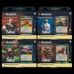 Universes Beyond Fallout Commander Decks [Set of 4] - Image 1