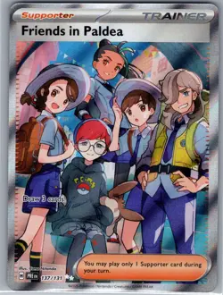 Friends in Paldea 137/131 SV: Prismatic Evolutions - Pokemon Card - NM - Image 1