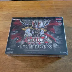 Yu-Gi-Oh Supreme Darkness 4 Pack Mini Booster Box New/Sealed - Image 1