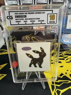 Umbreon Pristine 10 Daiichi Pan Sticker 2023 Japanese Pokemon - Image 2