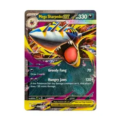 Pokemon TCG Mega Sharpedo EX 🦈 061/094 Phantasmal Flames Pre-Release Pull NM - Image 1