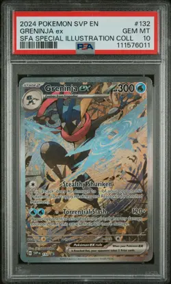 2014 Pokemon SVP En Greninja SFA SPECIAL ILLUSTRATION COLLECTION PSA 10 GEM 132 - Image 1