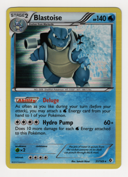 Blastoise 31/149 - NM - Boundaries Crossed, BW Pokemon - Image 1