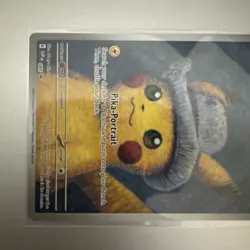 Pokemon Pikachu Black Star Promo SVP085 with Grey Felt Hat (Van Gogh) - Image 4
