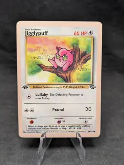 Jigglypuff - Jungle (JU) - 1st Edition - 54/64 - Pokemon - Misprint - LP - Image 1