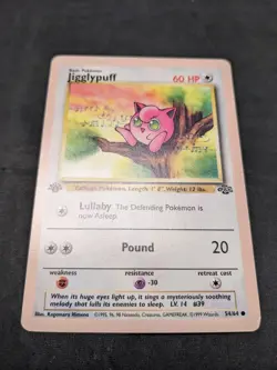 Jigglypuff - Jungle (JU) - 1st Edition - 54/64 - Pokemon - Misprint - LP - Image 2