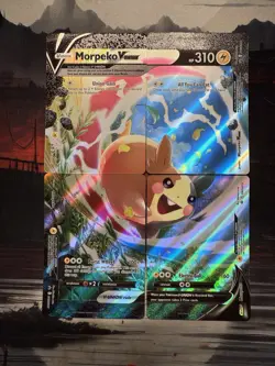 Pokemon TCG Morpeko V-Union 4 Card Set SWSH215 SWSH216 SWSH217 SWSH218 - Image 1