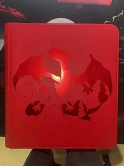 Charizard 12-Pocket Zipper PRO Binder | Ultra Pro Elite Series | Holds 480 Cards - Image 1