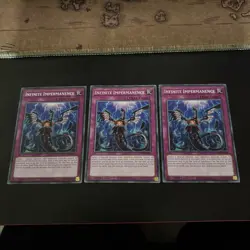 Infinite Impermanence x3 Playset SDWD-EN031 Yugioh Cards 1st Edition Mint - Image 1
