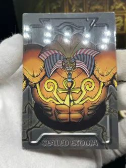 yugioh Exodia the Forbidden One BANDAI duel scene vintage card 90s - Image 2