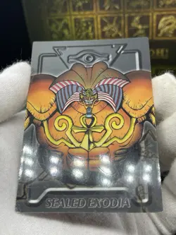 yugioh Exodia the Forbidden One BANDAI duel scene vintage card 90s - Image 3