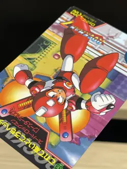 1995 Mega Man 7 Bandai Carddass No.33 Rockman CAPCOM japan card - Image 5
