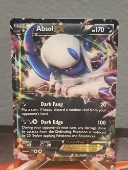 Absol EX XY62 Black Star Promo Pokemon Card See Description - Image 1