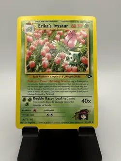 Pokemon TCG Erika's Ivysaur Gym Challenge Card 41/132 - Image 1