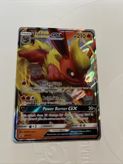 Flareon GX SM171 Sun and Moon Promo Pokemon Card Rare Holo Near Mint - Image 1