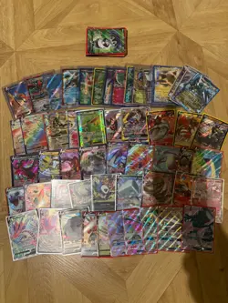 Pokemon Card Lot!! all cards are GX/EX/V/VMax cards as seen in pictures - Image 1
