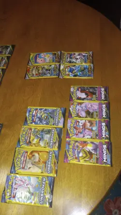 Pokemon 3 card packs Team Up Cosmic Eclipse & More XY, SUN AND MOON, SWORD ERA - Image 5