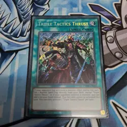 Triple Tactics Thrust - PHHY-EN069 - Secret Rare - 1st Edition NM - Yugioh Card - Image 1