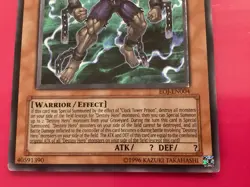 Yugioh EOJ-EN004 Destiny Hero - Dreadmaster Ultimate Rare - Image 2