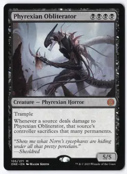 Phyrexian Obliterator M Phyrexia: All Will Be One 105 NM - Image 1