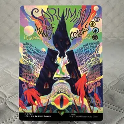 Saruman of Many Colors (Borderless Poster) Universes Beyond: the Lord of the... - Image 1