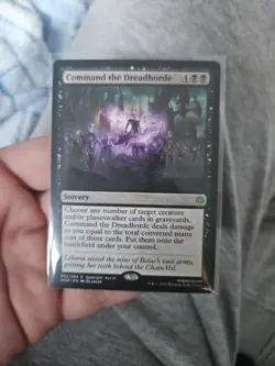 MTG WAR War of the Spark Command the Dreadhorde 082/264 PACK FRESH - Image 1