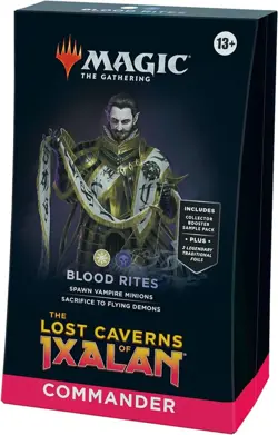 Magic the Gathering : The Lost Caverns of Ixalan Commander Deck Blood Rites - Image 1