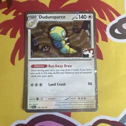 Play Pokemon Prize Pack Series 7 Temporal Forces Cosmo Holo 129/162 Dundunsparce - Image 1